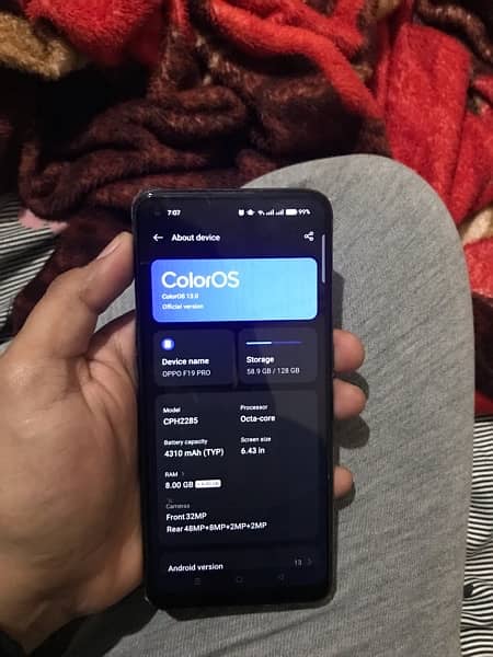 OPPO F19 PRO 8/128GB 1