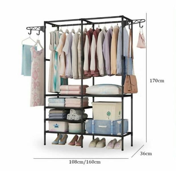multifunctional cloth rack ( cloth stand ) 3
