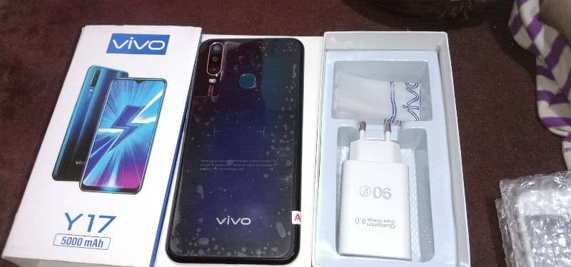vivo y 17.6/128.  pta approved with box 1