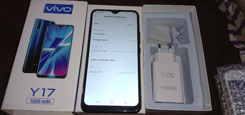 vivo y 17.6/128.  pta approved with box 2