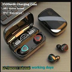M10 Digital Display case Earbuds