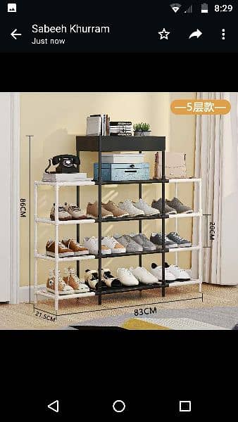 shelf shoes rack 3
