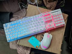 Red Thunder Keyboard Mouse Combo 0