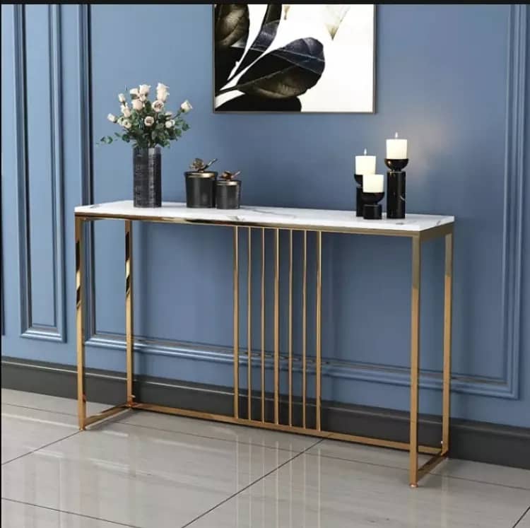 Modern Design Golden Console Table 1