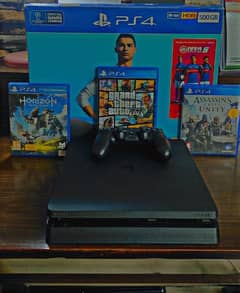 FIFA 19 EDITION PS4 SLIM 500GB SEALED WITH 3 GAMES.