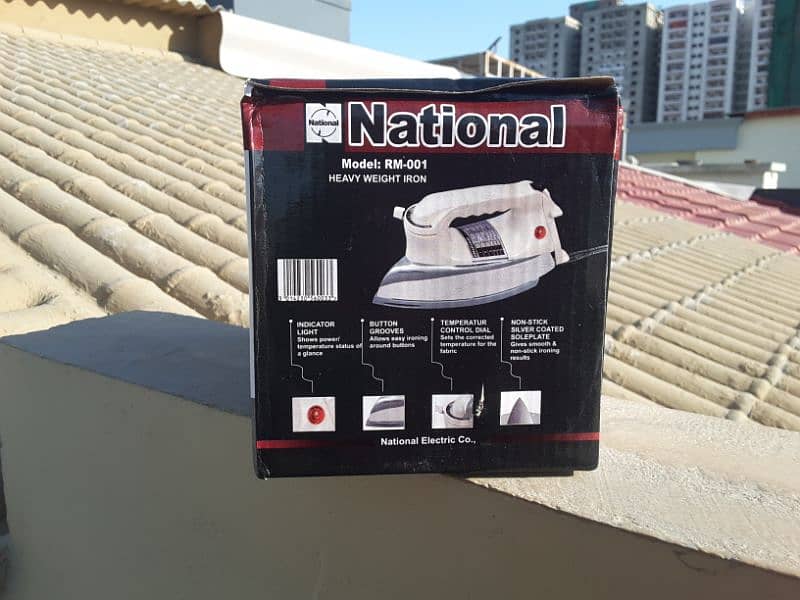National iron Black Color 5 year Warranty 13