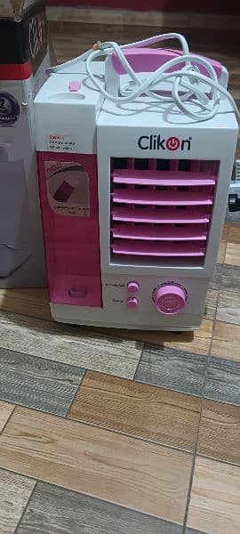 click on compact air cooler brand new 1