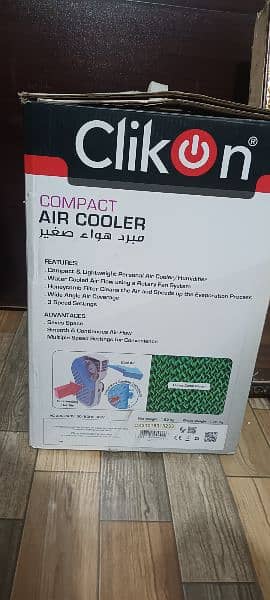 click on compact air cooler brand new 3