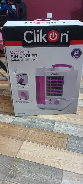 click on compact air cooler brand new 4