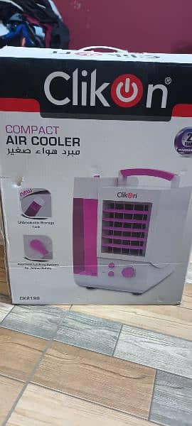 click on compact air cooler brand new 5