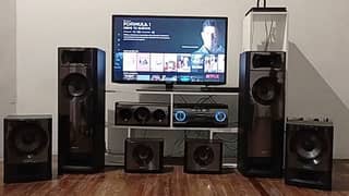 Sony 5.2 Dolby Digital/DTS Cinimetic Bass Reflux Home theater