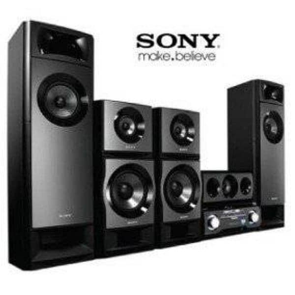 Sony 5.2 Dolby Digital/DTS Cinimetic Bass Reflux Home theater 2