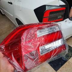 city  both back tail lights original new condition