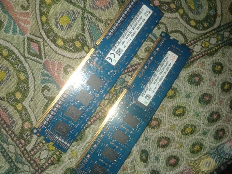 8 GB ram DDR 3 2