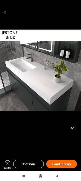 jacuuzi / bathtubs / shower trays/  Corian and pvc vanities  l 5