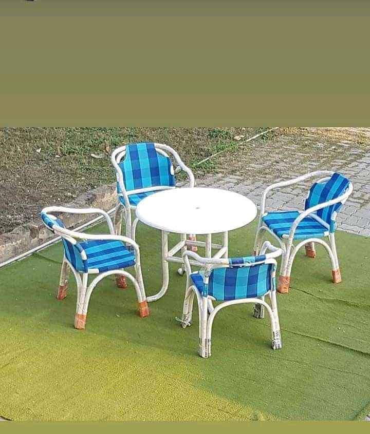 Outdoor Furniture, Patio lawn dining chairs, UPVC Plastic comfortable 9