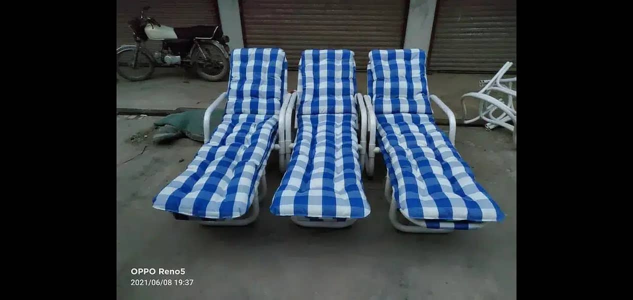 Swimming Pool side Loungers chairs, Resting beds, sunabth outdoor seat 13