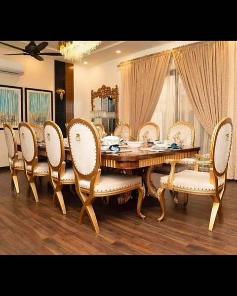 chinioti dining table pure sheesham wood - Tables & Dining - 1083663715