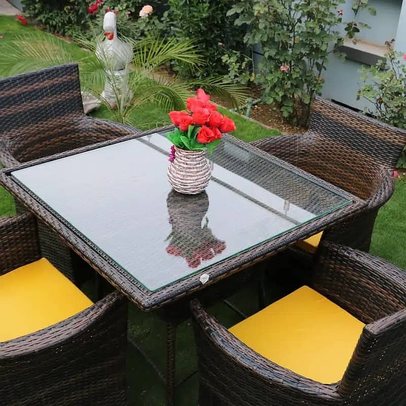 Rattan outdoor furniture, Patio Lawn garden chairs, hotel restaurant 6