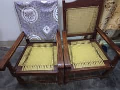 4 Wooden chair for sale