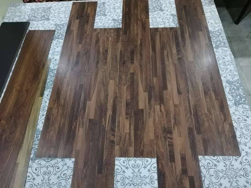 Pvc Vinyl Floor (Wooden Flooring) Carpet Tiles) Gym Tiles. 6