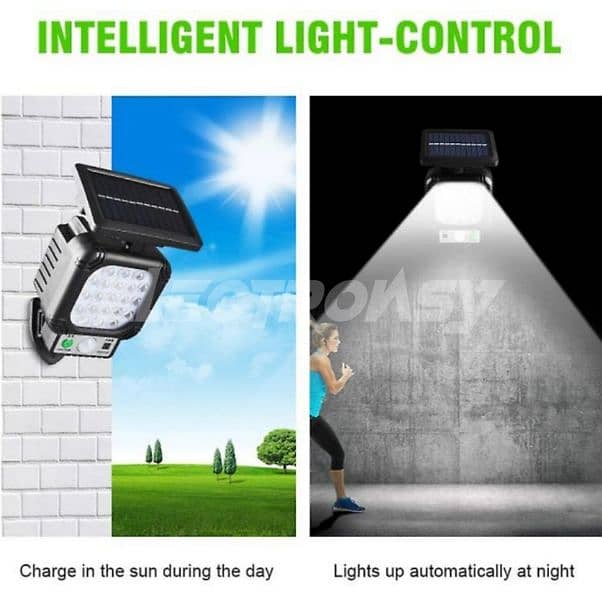Sensor street light (Solar Power) 1