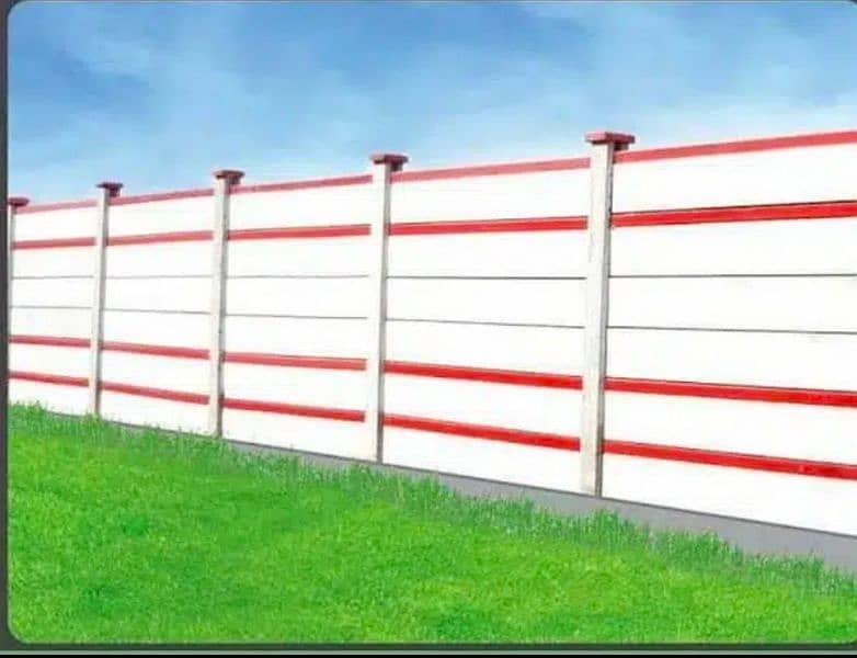 precast boundary wall/ boundary wall/Girders, slabs, control shed roof 3