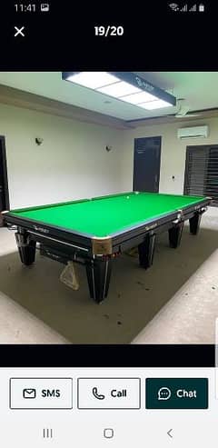 Snooker table & new 0