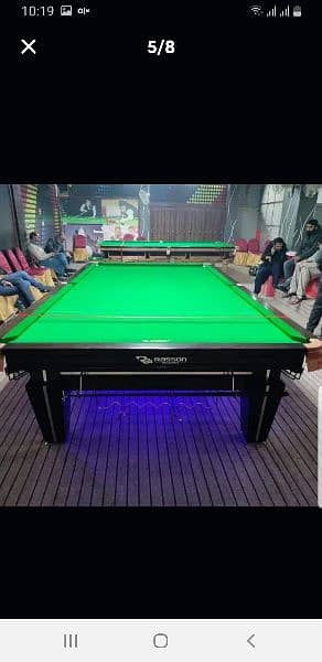 Snooker table & new 2