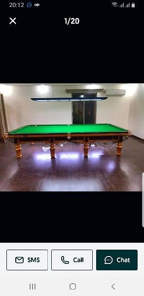 Snooker table & new 3