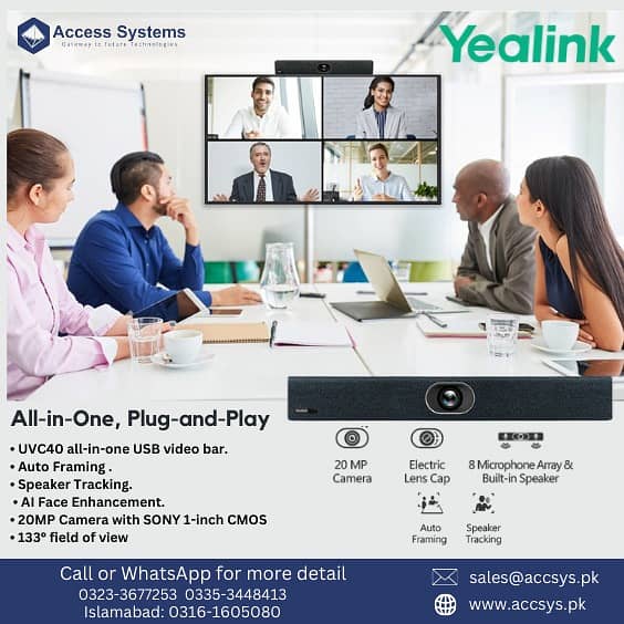 Logitech Meetup Audio video conferencing RallyBar Accsys. pk03353448413 9