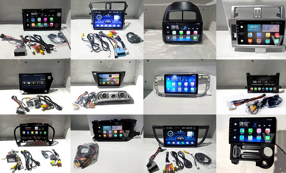 V7 Toyota Corolla 2007-13 Car Android LCD LED Panel GPS Navigation 14