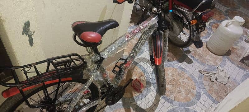 Bicycle ,Gear and front shock urgent sale 7