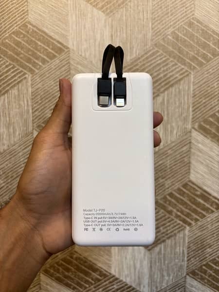 20000 Mah Power Bank For Mobile, Tablet, Notebook Computer With Warnty 3