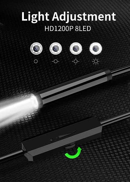 HD1200p Wifi Endoscope Camera 3