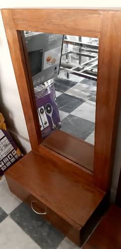 Wall Mirror Frame with 1 drawer
