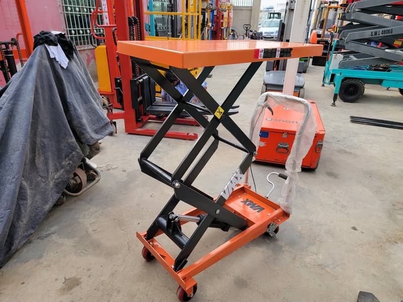 VMAX Manaul Scissor Table Trolley Lifter for Sale in Karachi Pakistan 2