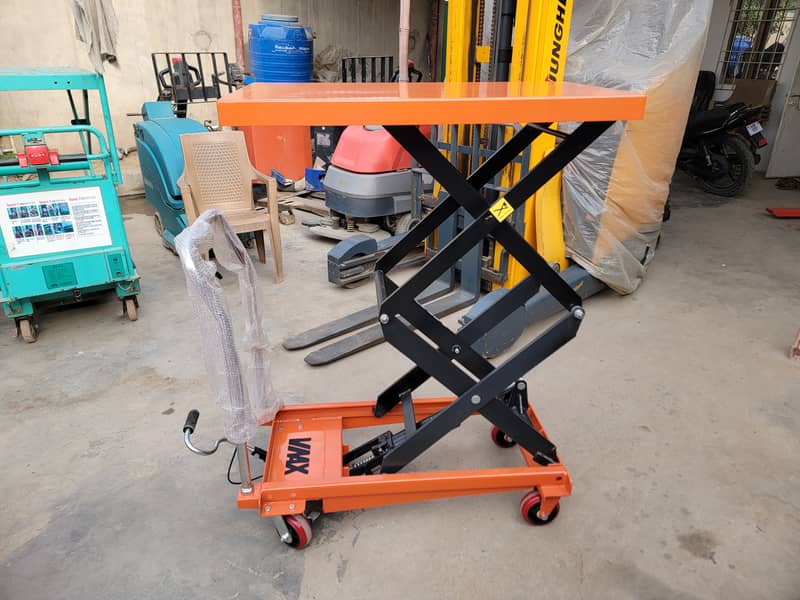 VMAX Manaul Scissor Table Trolley Lifter for Sale in Karachi Pakistan 5