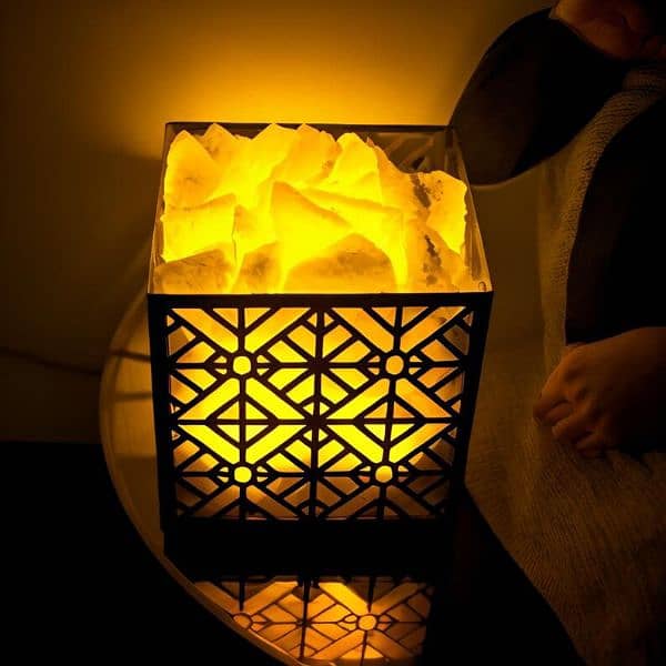 Himalayan Natural Salt Lamp /Table Lamp /Office Lamp/ Bedroom Lamp/ 4