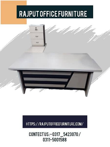 Executive Office Table | L shape Table | Manager Table | Modern Table 4