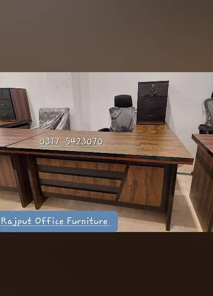 Executive Office Table | L shape Table | Manager Table | Modern Table 5