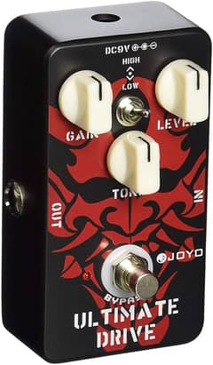 JOYO JF-02 Ultimate Overdrive Pedal, Featuring True Bypass Wiring 917