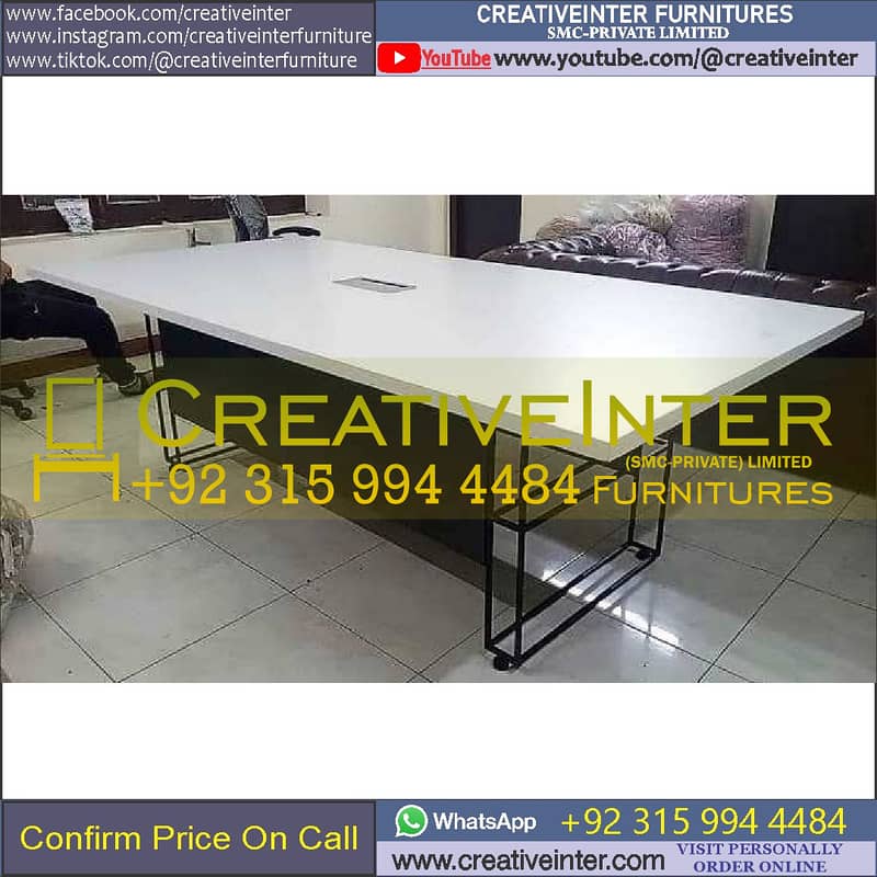 Office Workstation table reception chair conference meeting working 11