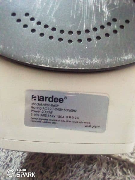 Aardee,Steam Iron for sell. 4