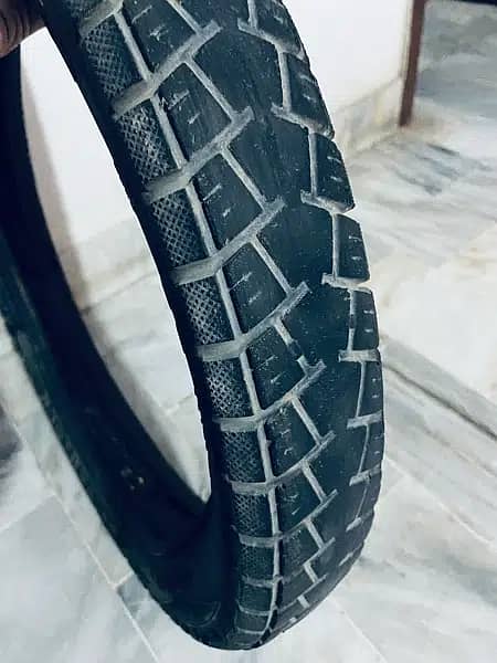 Honda CG125 Front and Back Tyre 2
