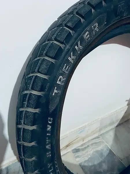 Honda CG125 Front and Back Tyre 3