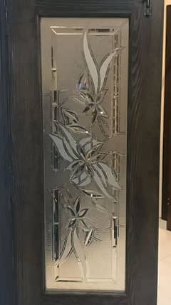 8mmm tempered glass doors decorative