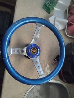 sports steering wheel high quality wood crafted