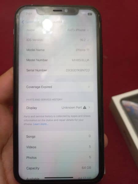 iphone 11 9/10 screen change & USA pta not registered but sim wor 6
