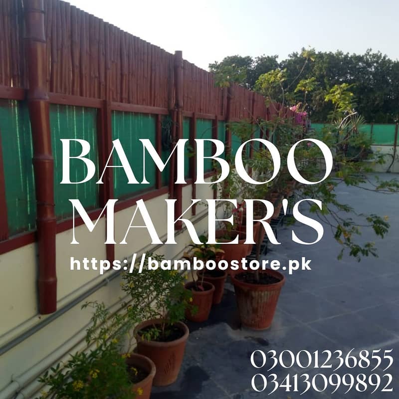 bamboo huts/parking shades/Jaffri shade/Bamboo Pent House/Baans Work 6